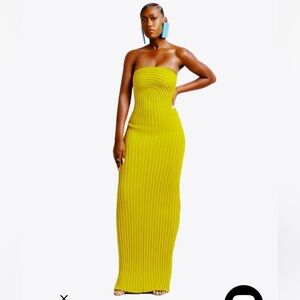 HANIFA Roxi Knit Tube Dress